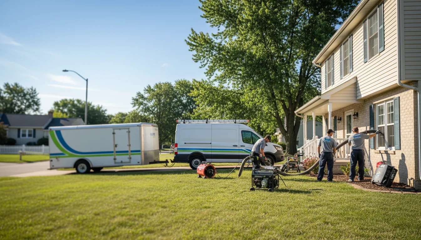 Flooded Basement Restoration And Cleanup With Repair in Mcgraw, NY near me
